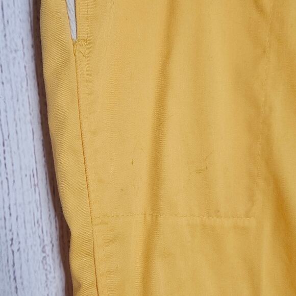 Vintage Activewear by Sears Mustard Yellow Casual Pants, size Medium - Picture 2 of 6